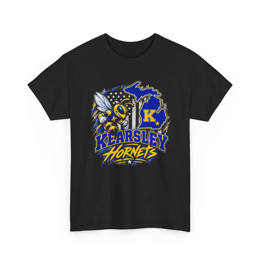 Kearsley Hornets Tee — School Spirit Bee Mascot T-Shirt