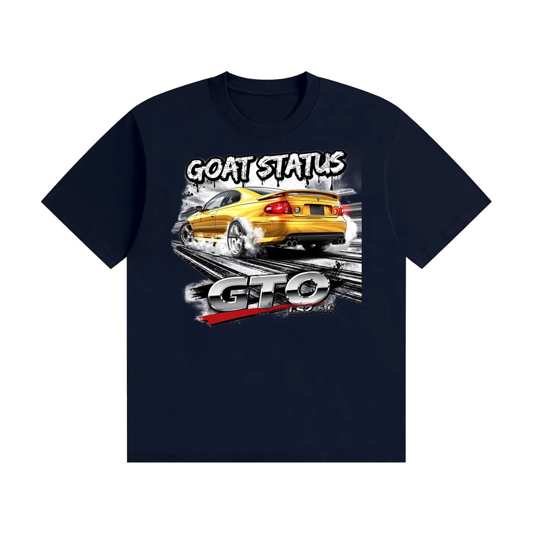 Goat Staus Cotton T-Shirt