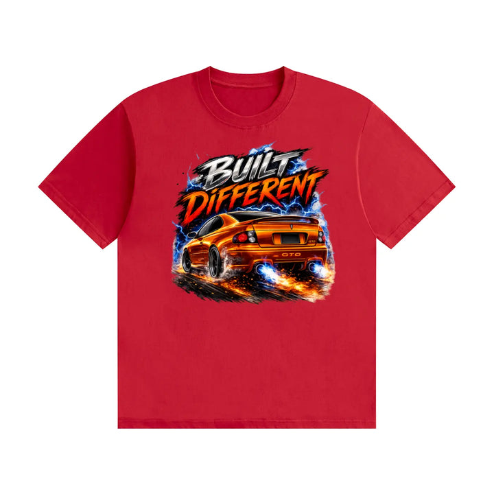 GTO Brazen orange built different T-Shirt