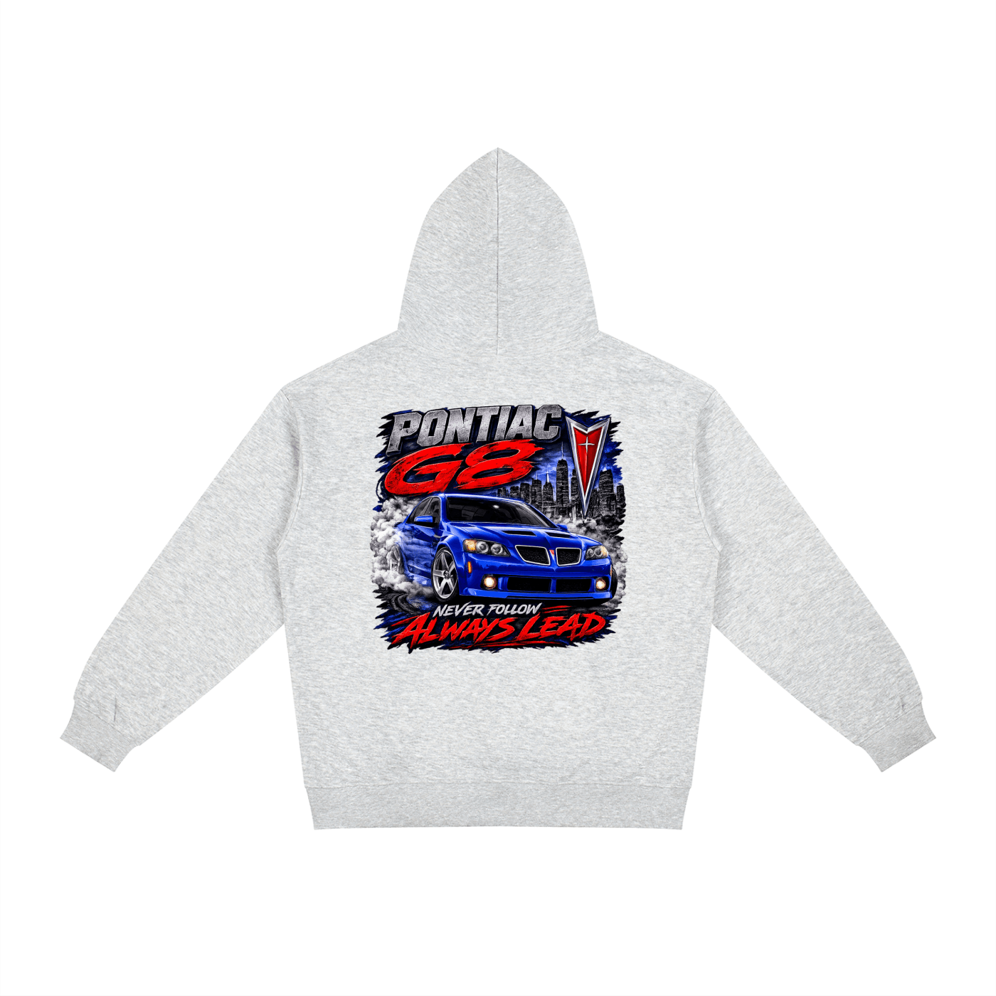 Never follow Stryker Blue Hoodie