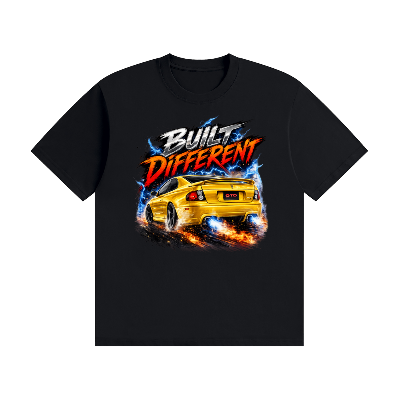 GTO yellow built different T-Shirt