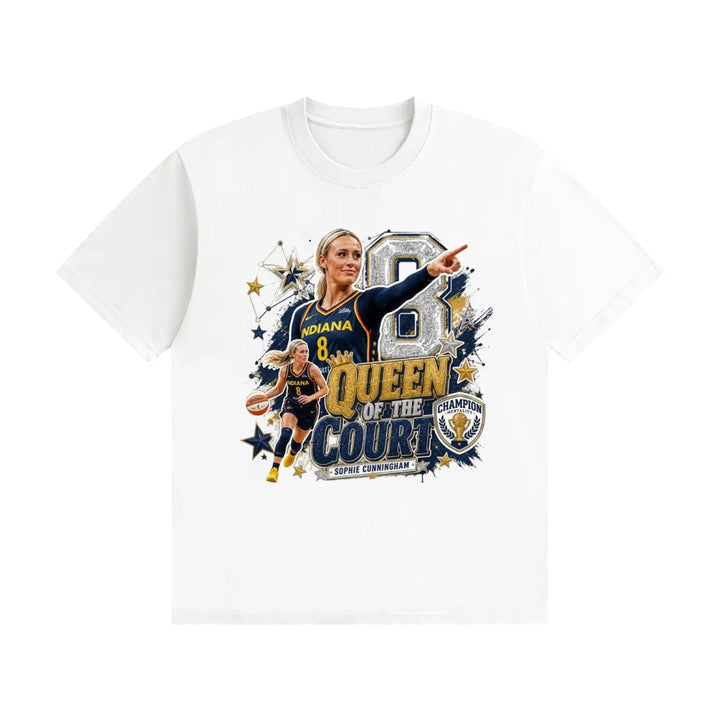 Queen of the Court T-Shirt | Premium Graphic Cotton Tee